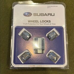 Subaru Wheel Locks Set